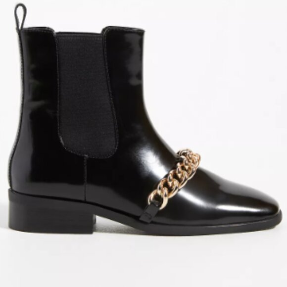 Jeffrey Campbell Shoes - Anthropologie Jeffrey Campbell Emrys Ankle Boots Size 9 Black Chelsea MSRP $250